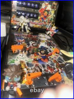 Digimon Pinball Table. Working Absolute Rare GEM 1/1 Digimon Pinball With Toys