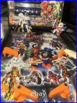 Digimon Pinball Table. Working Absolute Rare GEM 1/1 Digimon Pinball With Toys