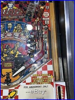 Diner Pinball Machine Williams Coin Op Arcade LEDS Free Shipping