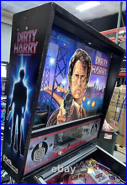 Dirty Harry Pinball Machine Williams 1995 Arcade Free Shipping LEDs