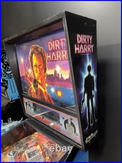 Dirty Harry Pinball Machine Williams 1995 Orange County Pinballs FREE SHIPPING