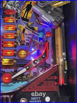 Dirty Harry Pinball Machine Williams 1995 Orange County Pinballs FREE SHIPPING