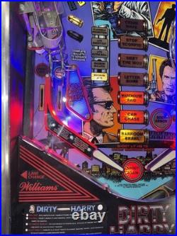 Dirty Harry Pinball Machine Williams 1995 Orange County Pinballs FREE SHIPPING