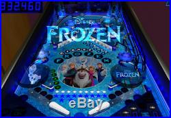 Disney Frozen Virtual Pinball Machine with1086 Games