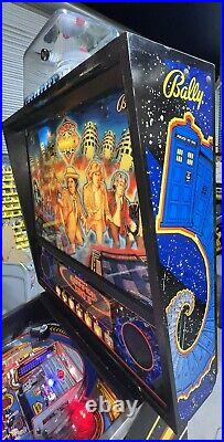 Doctor Who Pinball Machine By Bally 1992 LEDs Dr Who Orange County Pinballs