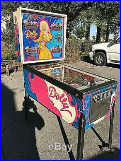 Dolly Parton Pinball Machine Bally