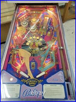 Dolly Parton pinball machine 1979 Bally works and 100% tested