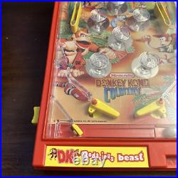 Donkey Kong Country Pinball (Nintendo 1995) DK Bodacious Beast WORKS Authentic