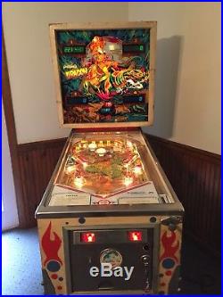 Dragon Pinball 1978 Gottlieb Solid State with Ni-Wumpf Board