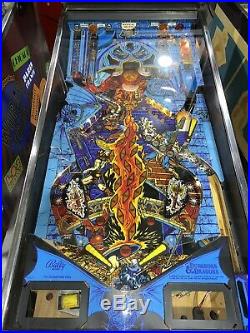 Dungeons & Dragons pinball Machine By Bally 1987 Original Coin Op Free Shipping