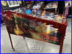 Dungeons and Dragons Limited Edition Pinball Machine Stern Orange County Pinball Dungeons and Dragons Limited Edition Pinball Machine Stern Orange County Pinball