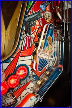 Dutch Pinball The BIG LEBOWSKI with Lit Apron upgrade & Hologram Topper