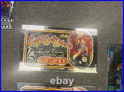 EIGHT BALL DELUXE LIMITED EDITION Pinball BACKGLASS by BALLY 1982