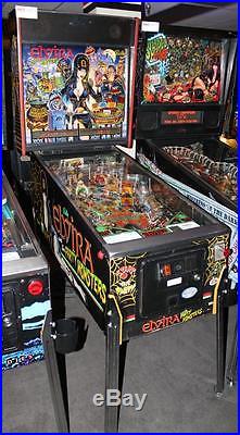 ELVIRA AND THE PARTY MONSTERS Pinball Machine Bally 1989 It's a Fright