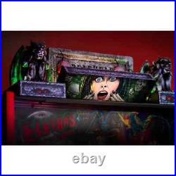 ELVIRA's HOH 40th Anniversary Edition pInball NIB with topper Now In Stock