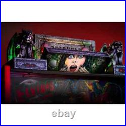 ELVIRA's House Of Horrors 40th Anniversary Edition pInball NIB with topper