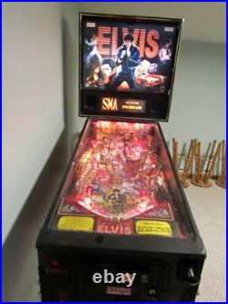 ELVIS Pinball Machine Stern 2004 Vintage Pinball Excellent Condition