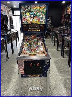 Earthshaker LEDs Pinball Machine 1989 Williams Free Ship Orange County Pinballs