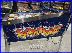 Earthshaker LEDs Pinball Machine 1989 Williams Free Ship Orange County Pinballs