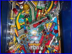 Earthshaker LEDs Pinball Machine 1989 Williams Free Ship Orange County Pinballs