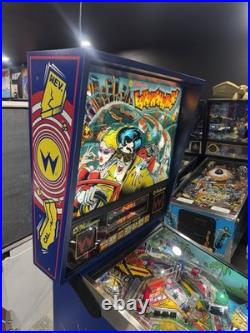 Earthshaker Pinball Machine Williams 1989 Orange County Pinballs FREE SHIPPING