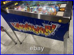 Earthshaker Pinball Machine Williams 1989 Orange County Pinballs FREE SHIPPING