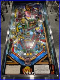 Earthshaker Pinball Machine Williams 1989 Orange County Pinballs FREE SHIPPING