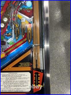 Earthshaker Pinball Machine Williams 1989 Orange County Pinballs FREE SHIPPING