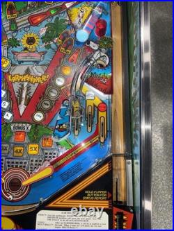 Earthshaker Pinball Machine Williams 1989 Orange County Pinballs FREE SHIPPING