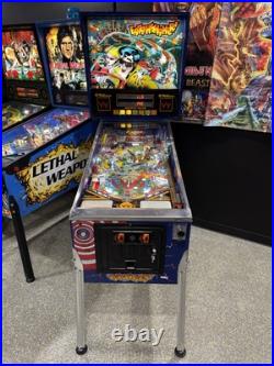 Earthshaker Pinball Machine Williams 1989 Orange County Pinballs Free Shipping Earthshaker Pinball Machine Williams 1989 Orange County Pinballs Free Shipping