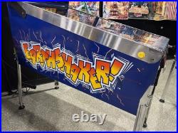 Earthshaker Pinball Machine Williams 1989 Orange County Pinballs Free Shipping Earthshaker Pinball Machine Williams 1989 Orange County Pinballs Free Shipping