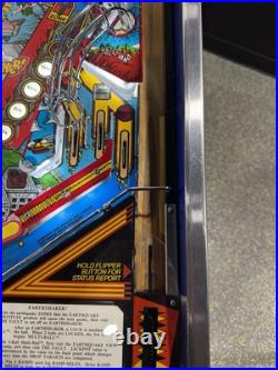 Earthshaker Pinball Machine Williams 1989 Orange County Pinballs Free Shipping Earthshaker Pinball Machine Williams 1989 Orange County Pinballs Free Shipping