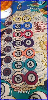 Eight Ball Deluxe Pinball Machine (Bally) 1984 Restored