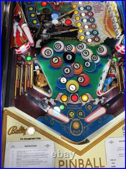 Eight Ball Deluxe Pinball Machine Bally Restored Free Ship Orange County Pinball