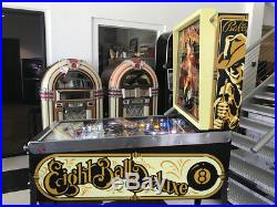 Eight Ball Deluxe Pinball Machine Beautifully Restored Outstanding Condition