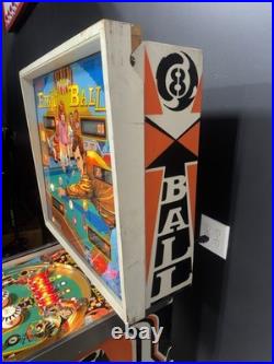 Eight Ball Pinball Machine Bally 1977 Orange County Pinballs Free Shipping Eight Ball Pinball Machine Bally 1977 Orange County Pinballs Free Shipping