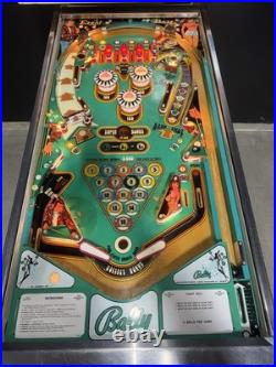 Eight Ball Pinball Machine Bally 1977 Orange County Pinballs Free Shipping