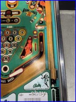 Eight Ball Pinball Machine Bally 1977 Orange County Pinballs Free Shipping