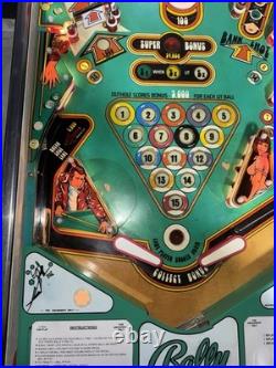 Eight Ball Pinball Machine Bally 1977 Orange County Pinballs Free Shipping