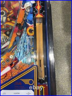 Elektra Pinball Machine Bally 1981 Restored Free Ship Orange County Pinballs Elektra Pinball Machine Bally 1981 Restored Free Ship Orange County Pinballs