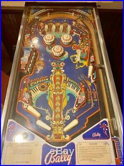 Elton John CAPTAIN FANTASTIC pinball machine by Bally, c. 1976 Serviced