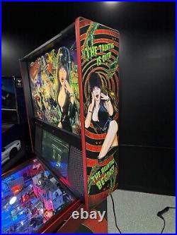 Elvira House Of Horrors Pinball Machine Premium Stern Orange County Pinballs