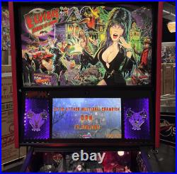 Elvira House Of Horrors Premium Edition Stern Pinball Machine Loaded