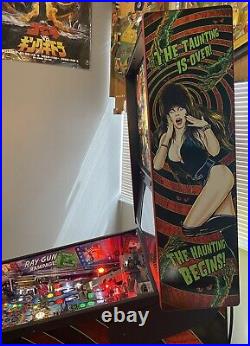 Elvira House Of Horrors Premium Pinball Machine One Owner Home Use Beauty