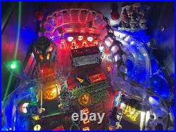 Elvira Scared Stiff Pinball Machine With Color DMD And LEDs Beautiful Condition