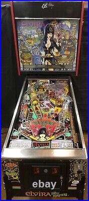 Elvira and the Party Monsters Pinball Machine (1989 Bally) Completely Restored