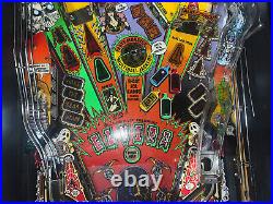 Elvira and the Party Monsters Pinball Machine Bally Free Shipping 1991 LEDS