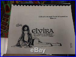 Elvira and the Party Monsters Pinball Machine Excellent Condition Pickup Only