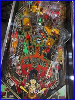 Elvira and the Party Monsters Pinball Machine FULLY RESTORED SUPER NICE