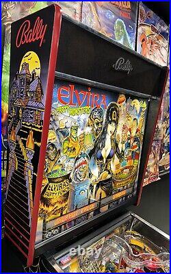 Elvira and the Party Monsters Pinball Machine Free Ship Orange County Pinballs